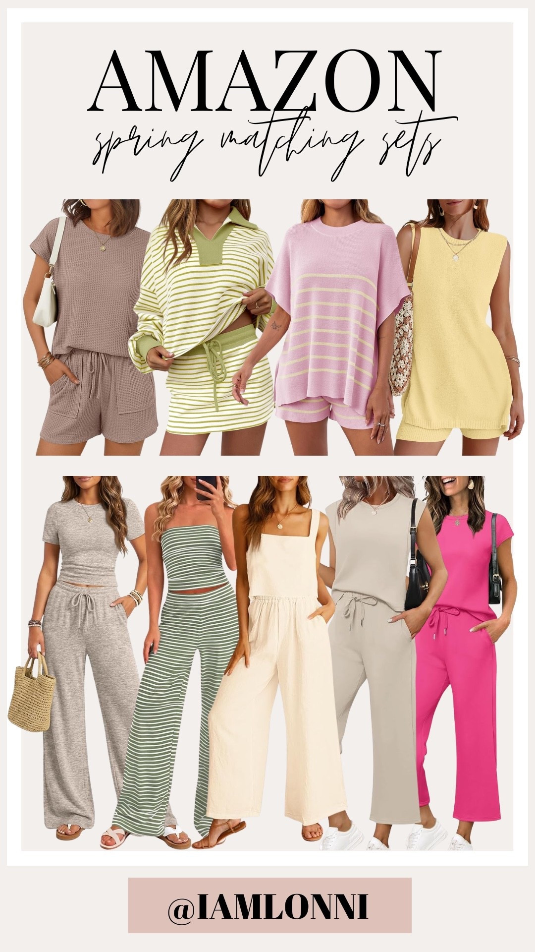 LOVE these Amazon Spring Matching Sets!!

amazon fashion, spring matching sets, matching sets, amazon finds, women’s fashion, spring fashion

#LTKBeauty 

#LTKSeasonal