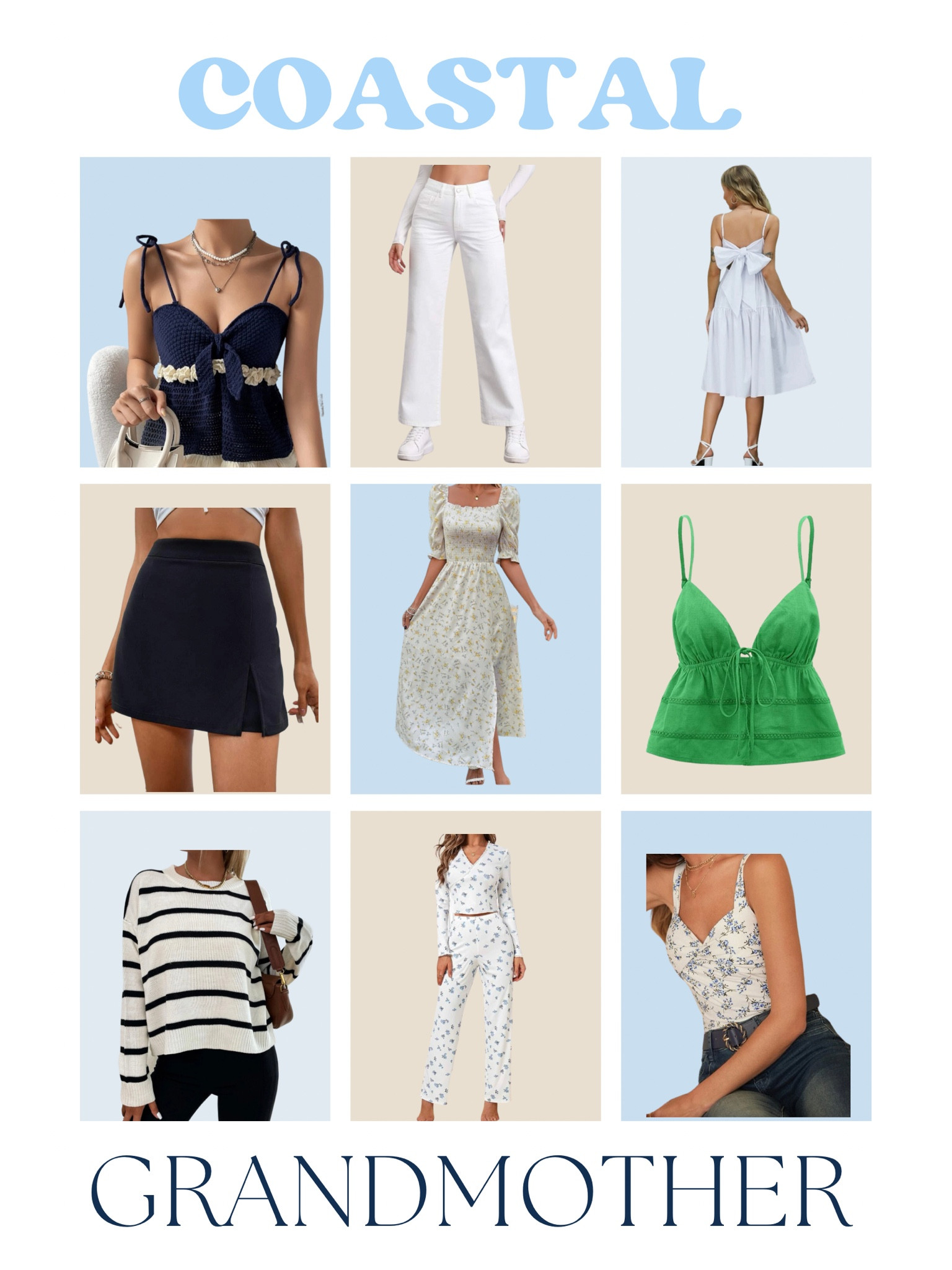 Shein Coastal Grandmother finds! 
Size up two sizes in jeans!

#LTKSeasonal #LTKsalealert #LTKunder50