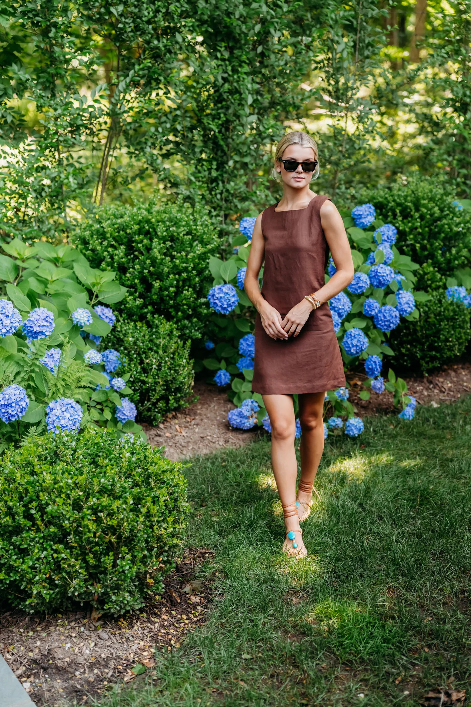 Serena Dress - Coco | Julia Amory