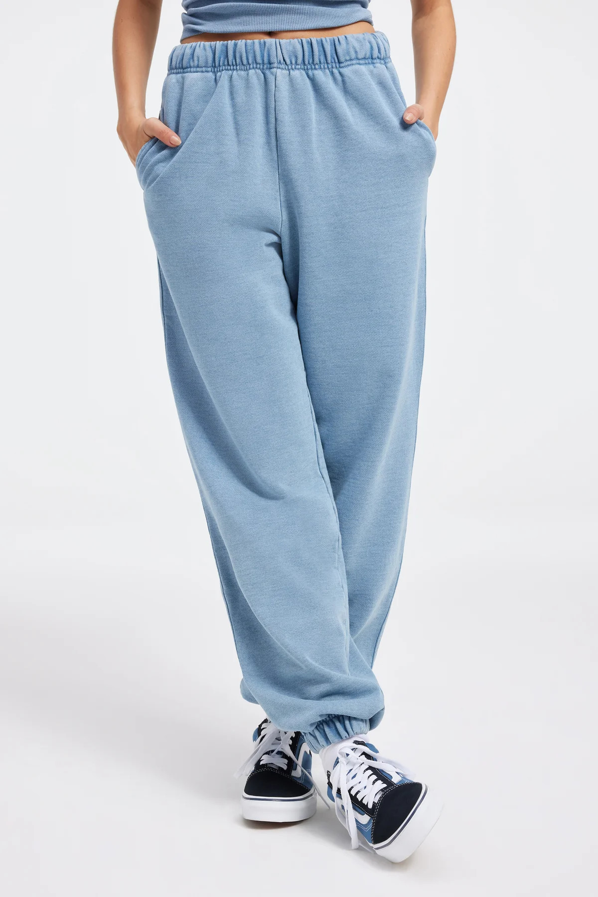 JEANIUS SWEATPANTS | INDIGO376 - GOOD AMERICAN | Good American