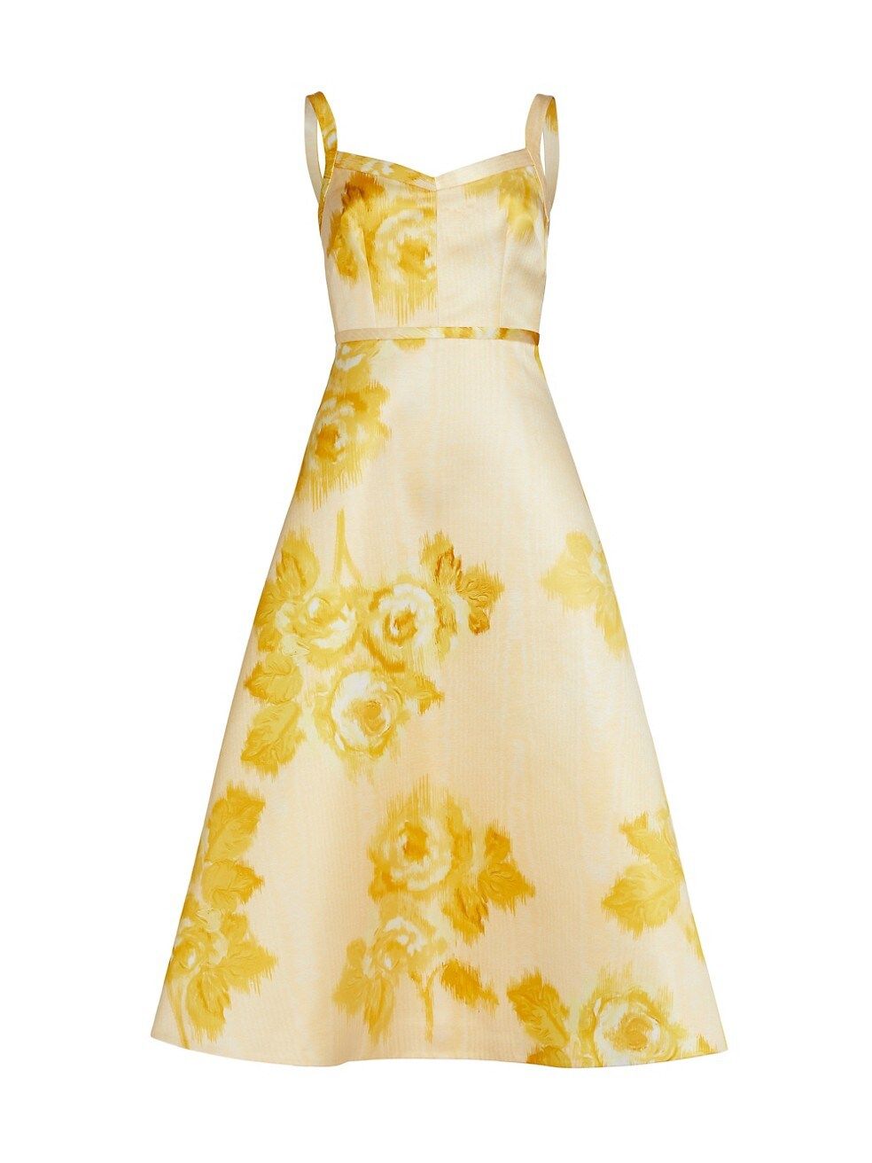 Elvita Floral-Printed Midi-Dress | Saks Fifth Avenue