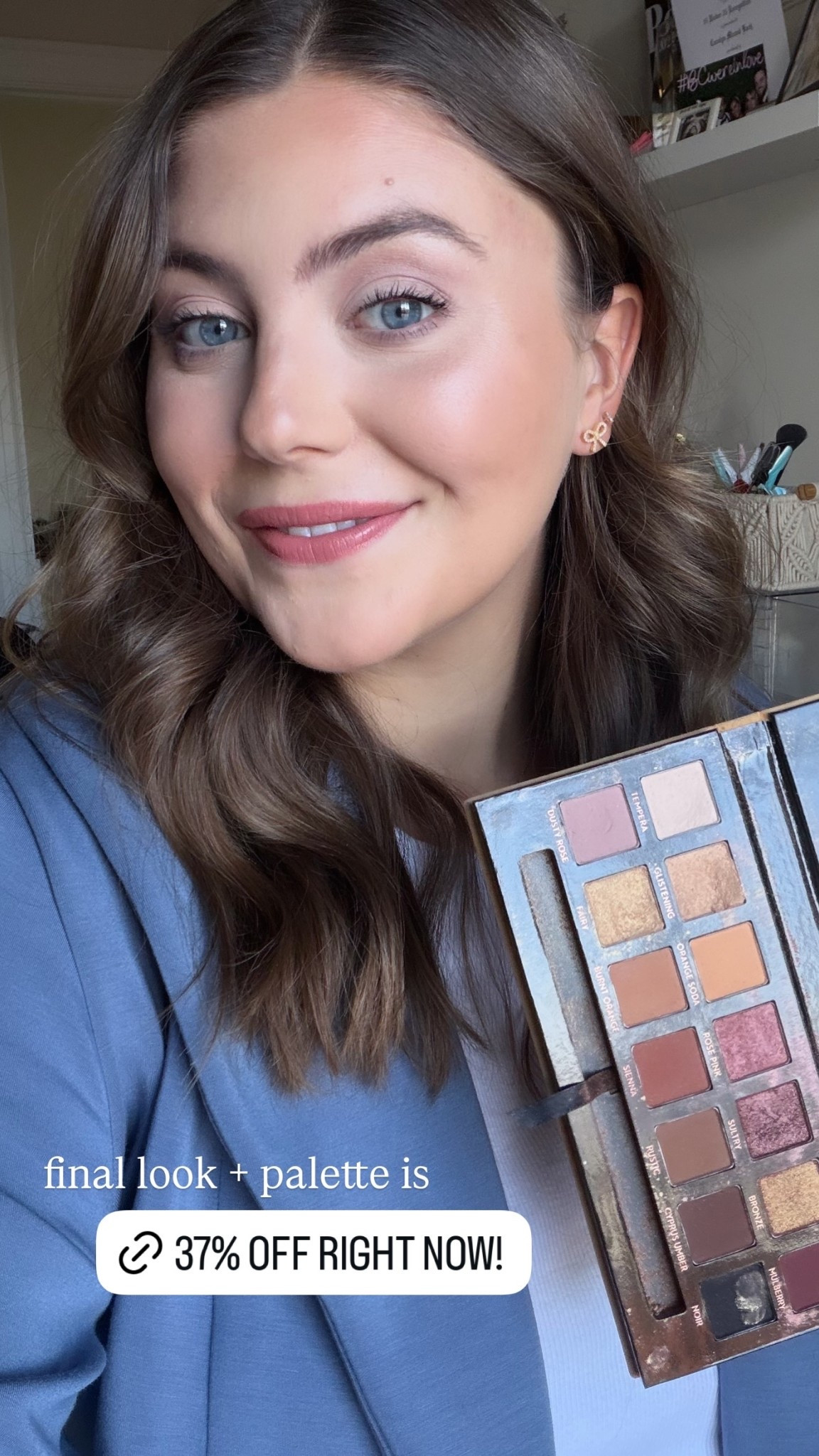 @anastasiabeverlyhills  final look + palette - wearing size 2X in cardigan wrap. Use CARALYN15 at Spanx. 

#LTKBeauty #LTKootd #LTKSeasonal
