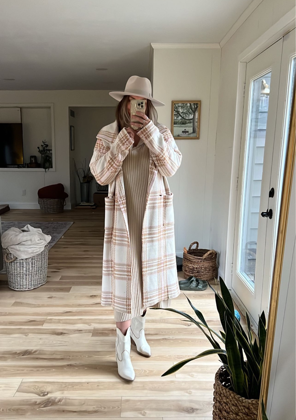 Plaid sweater jacket, jacket, plaid

#LTKfit #LTKstyletip