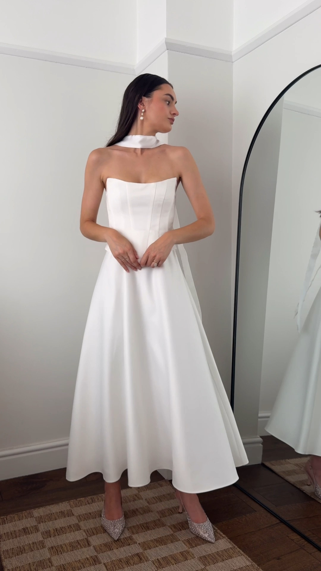 Bridal Series Part 8 👰🏻‍♀️🤍💍 The iconic Six Stories Cindy dress, it’s constantly selling out for a reason!