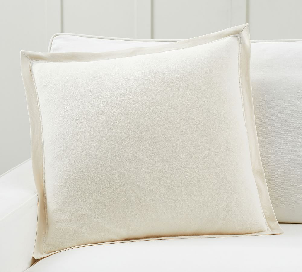 Cozy Fleece Throw Pillow | Pottery Barn (US)
