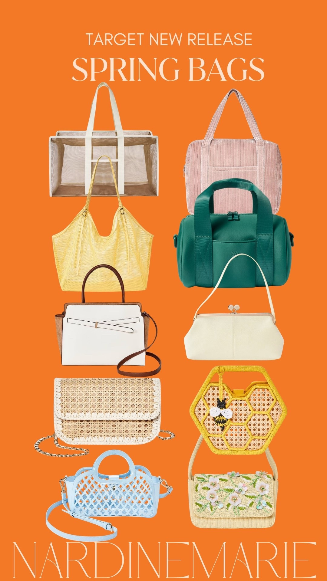 TARGET SPRING BAGS YOU’LL REACH FOR EVERYDAY 👜

The cutest mix of woven, neutral & statement bags !!!!
Perfect for brunch, errands, beach days & travel

From lightweight totes to chic mini bags—these instantly elevate any outfit
Easy to style, easy to carry, and SO on trend this season!!!!

spring bags, woven bags, amazon finds, everyday handbags, neutral style, summer accessories, chic outfits, beach bags, trendy accessories, casual style

#LTKSeasonal #LTKootd