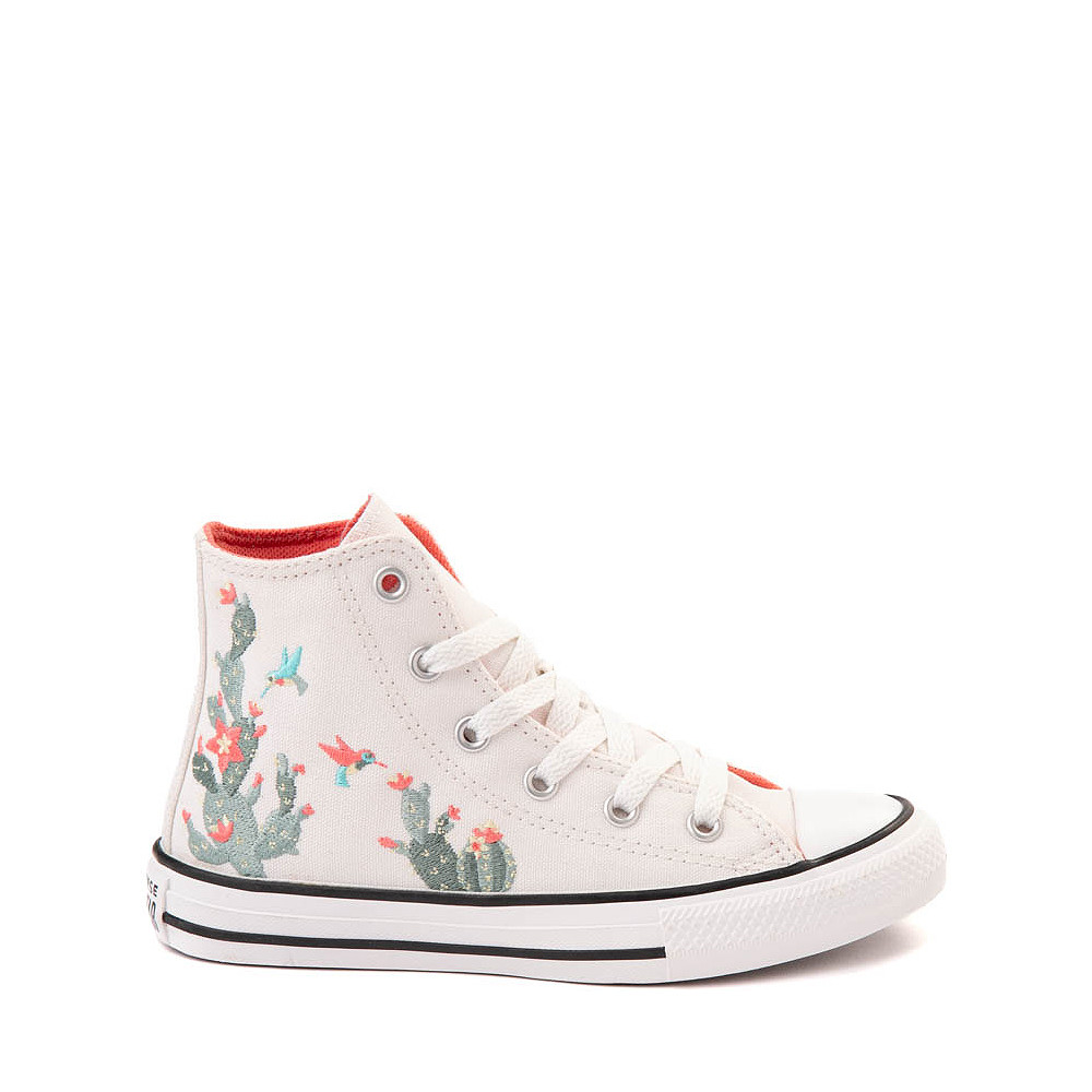 Converse Chuck Taylor All Star Hi Succulents Sneaker - Little Kid - Vintage White | Journeys