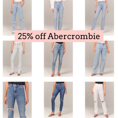 Abercrombie jeans 

#LTKsalealert #LTKunder50 #LTKunder100