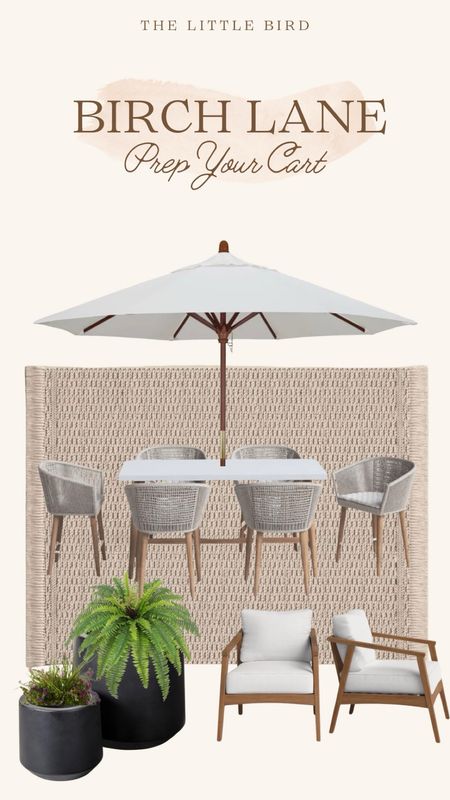 Get your carts ready! Time to refresh your outdoor patio with Birch Lane’s Biggest Sale on the Block on Saturday May 4th. Shop my outdoor sale picks below!


#LTKSeasonal #LTKhome #LTKsalealert