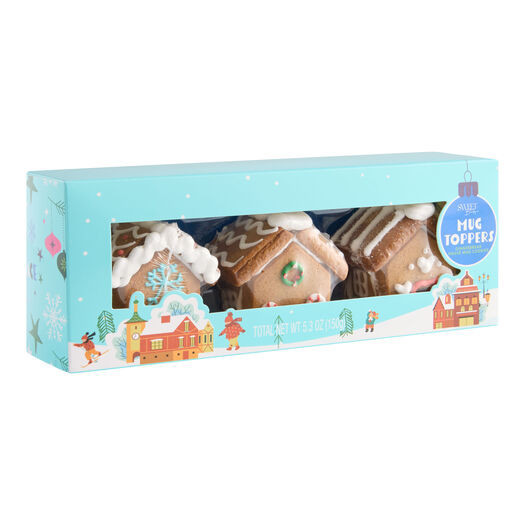 Mini Gingerbread House Mug Huggers 3 Pack by World Market | World Market