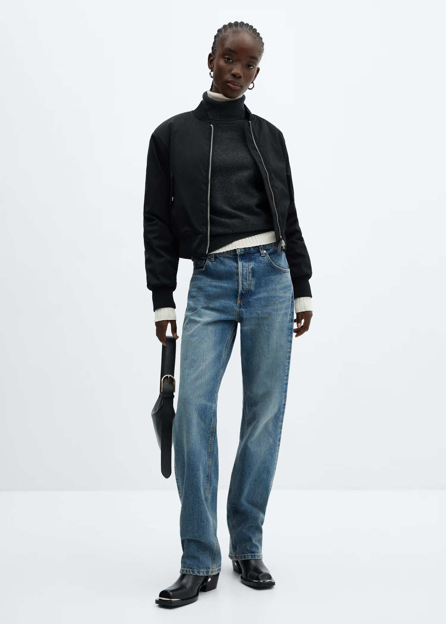 Oversized bomber jacket - Women | MANGO USA | Mango (US/MX/AU)