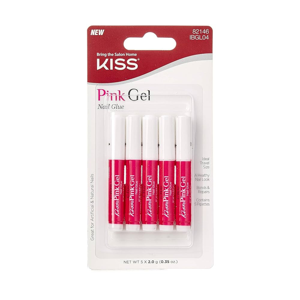 Kiss Pink Gel Nail Glue | Amazon (US)