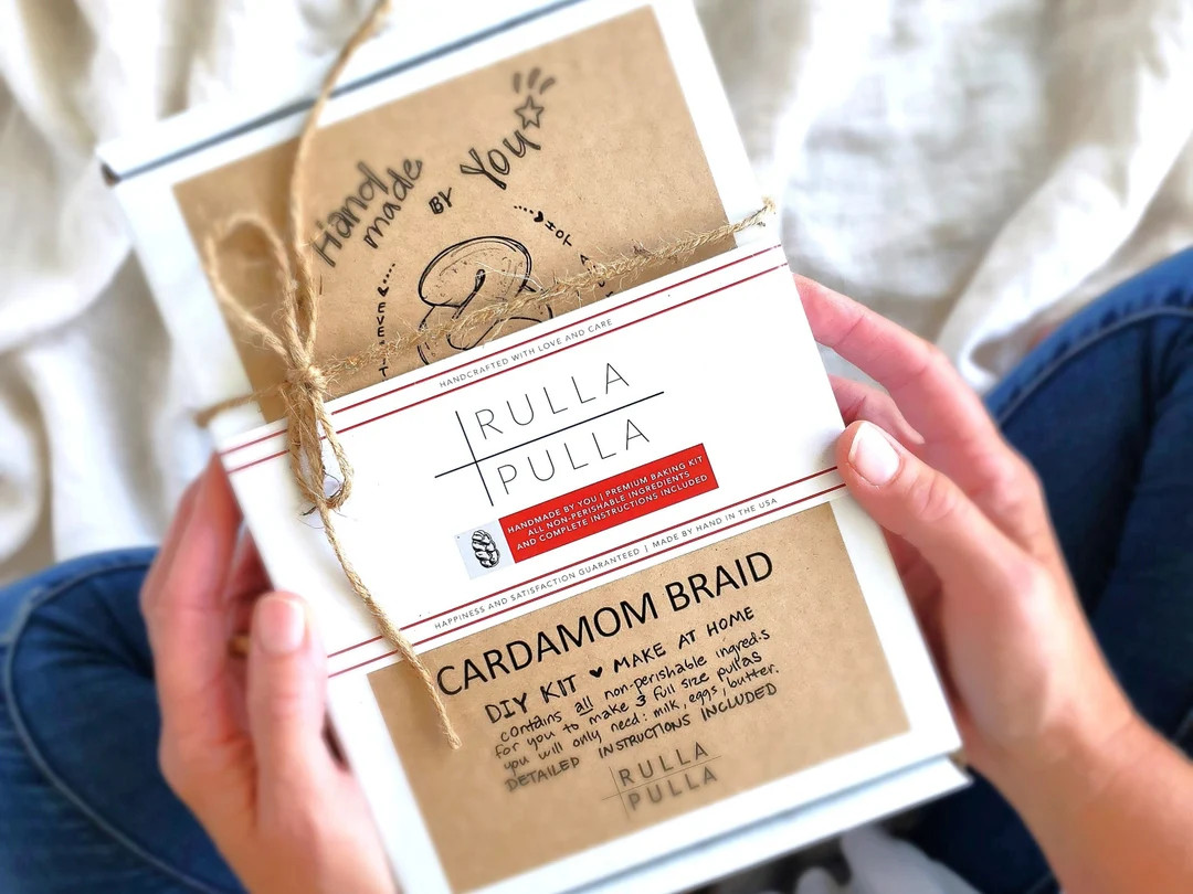DIY Bread Baking KIT, Cardamom Braid, Swedish Experience Gift, Bread Baking Kit for Holiday Hosti... | Etsy (US)