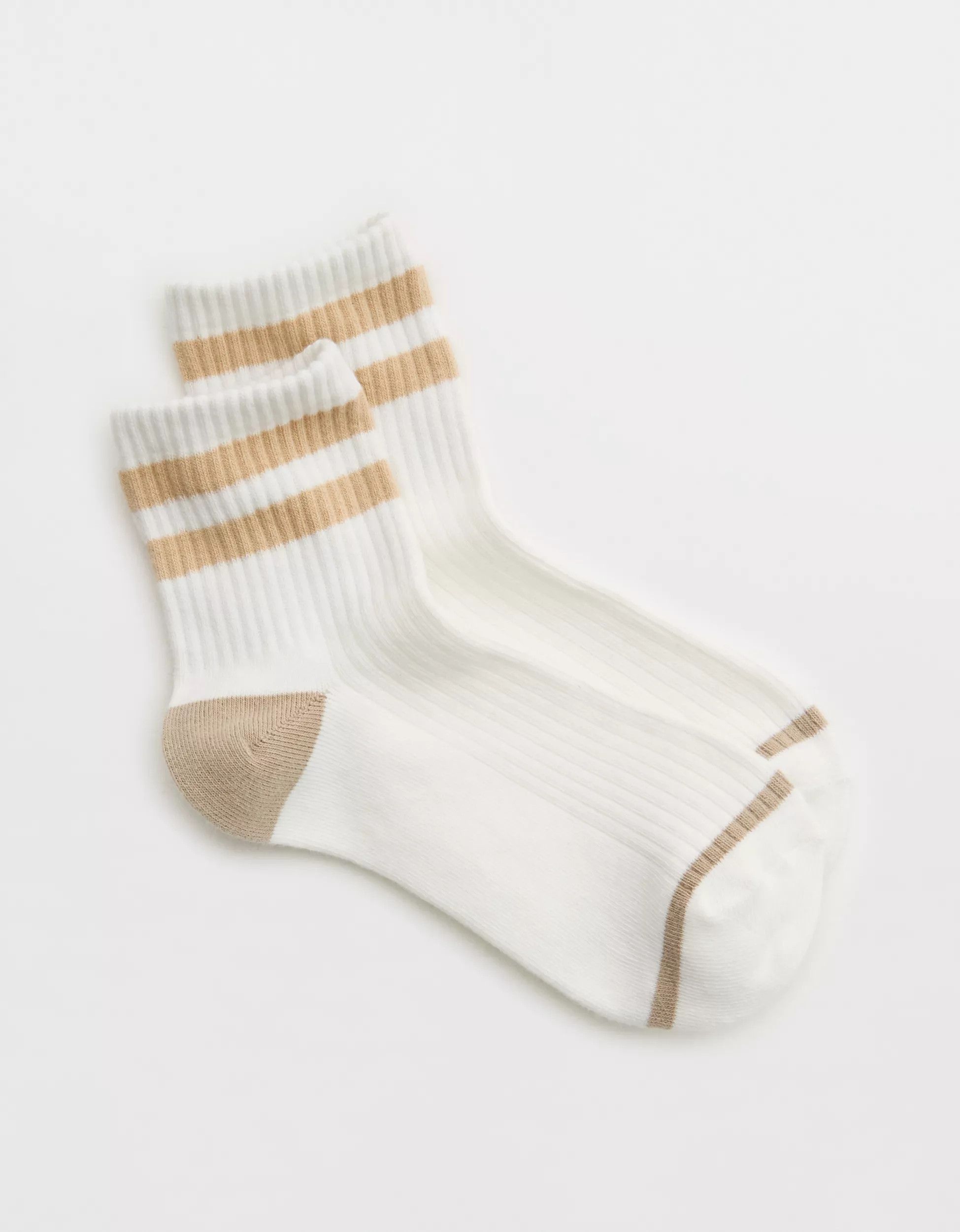 Aerie Striped Quarter Socks | Aerie