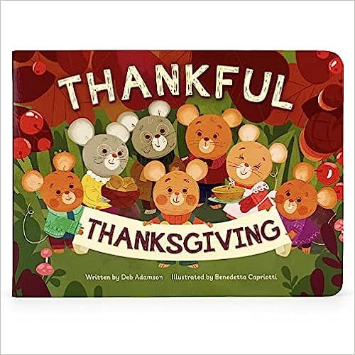 Thankful Thanksgiving Small Children's Picture Board Book Exploring Gratitude and Thankfulness, A... | Amazon (US)
