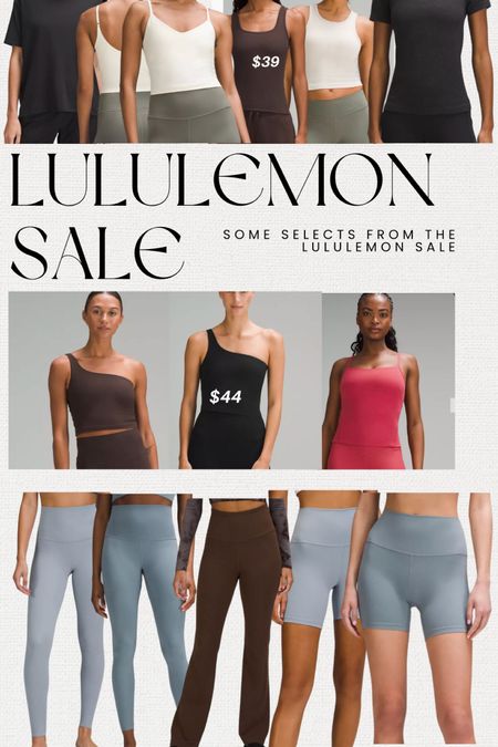 Lululemon rarely goes on sale!! So thought I’d do a little collage of some sale items if you e been eyeing anything off 🫶🏼

#LTKfindsunder100 #LTKfitness #LTKActive