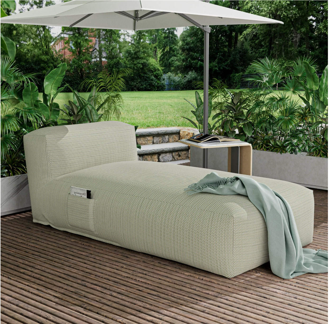 super luxe and comfy pool lounger 

 #LTKSeasonal #LTKHome #LTKSaleAlert