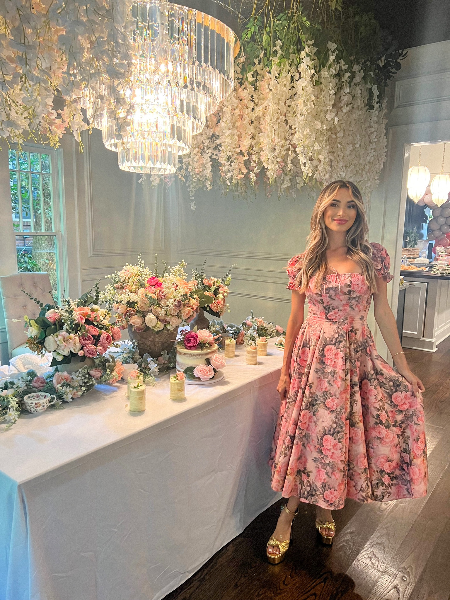 The perfect garden party dress 🌸 #gardenparty #floral