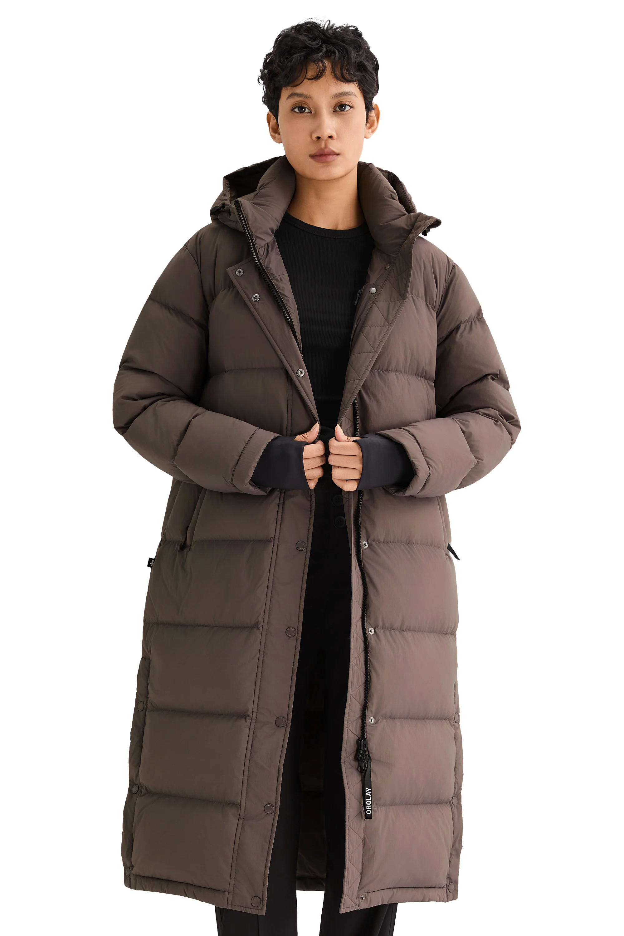 Orolay Women's Aurora Maxi Lightweight Puffer Jacket | Orolay
