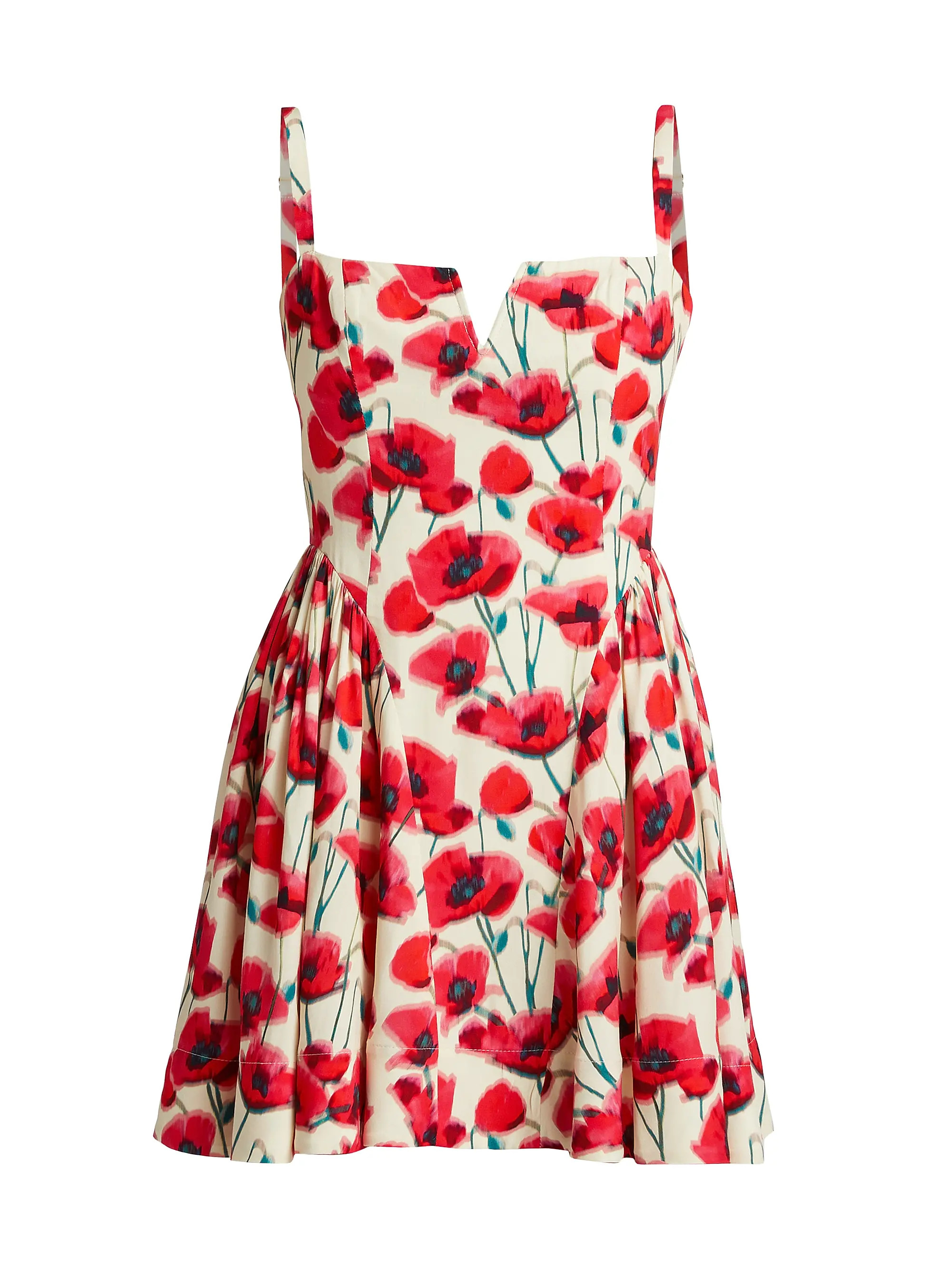 Sarabeth Floral Sleeveless Minidress | Saks Fifth Avenue