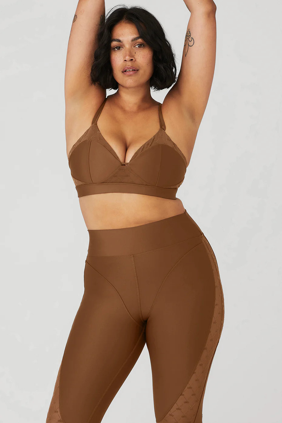 Airlift Intrigue Bra - Cinnamon Brown | Alo Yoga (US)
