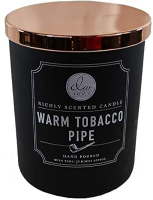 DW Home Warm Tobacco Pipe Richly Scented Candle Two Wick - 15.01 oz. | Amazon (US)