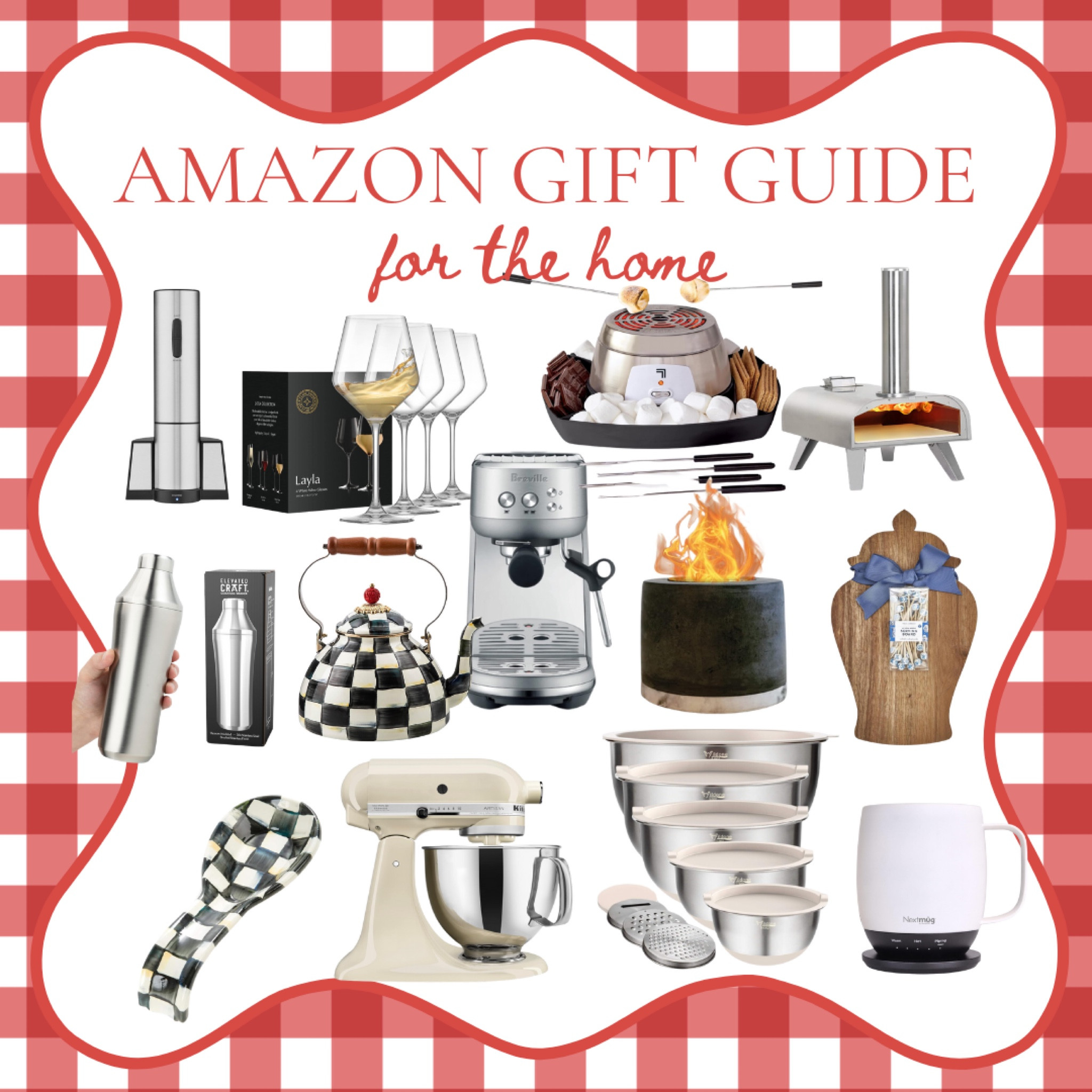 Amazon gift guide: for the home! 🥰

This is for the home appliance lover and who need useful kitchen tools in the kitchen. 

Amazon, Amazon kitchen finds, Amazon gift guide, for the home, s’mores maker, mixing bowls, mini fire pit, gifts for her 

#LTKhome #LTKGiftGuide #LTKfindsunder100
