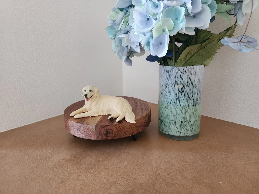 Golden Retriever Laying Down Figurine - Etsy | Etsy (US)