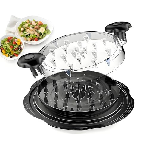 Chicken Shredder,Manual Meat Grinder,Pet Food Aid,High Resistance To 356 ° F, Free Of Bisphenol A,Strong Anti Slip,Easy To Use,Specially Designed For Grinding Meat And Vegetables (Black) | Amazon (US)