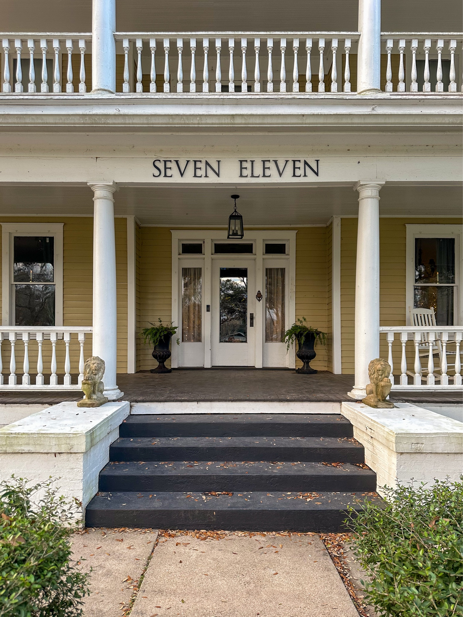 Using written out house numbers instead of numerals can add a touch of elegance and sophistication to your home, elevating its curb appeal.

#LTKhome