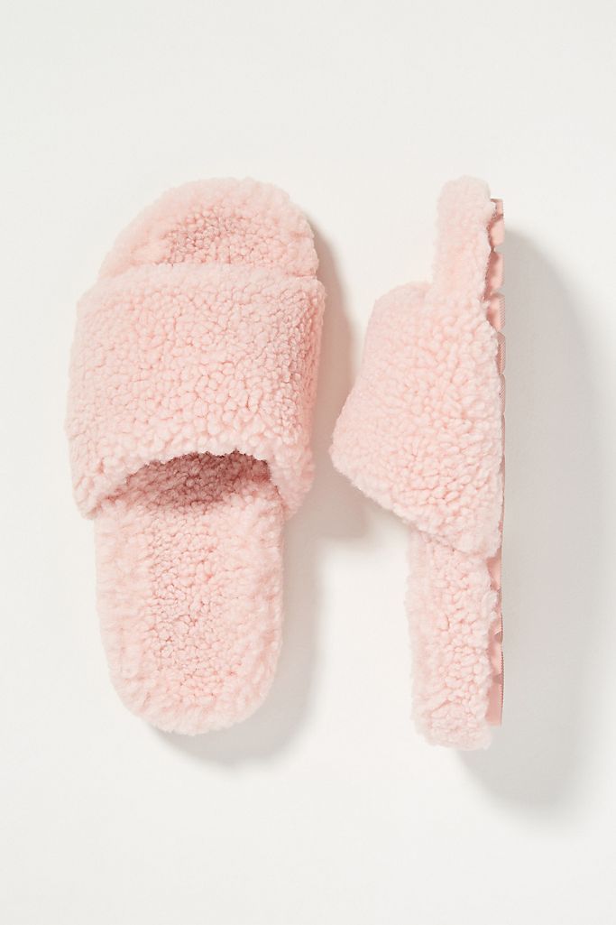 Farylrobin Marty Sherpa Slippers | Anthropologie (US)