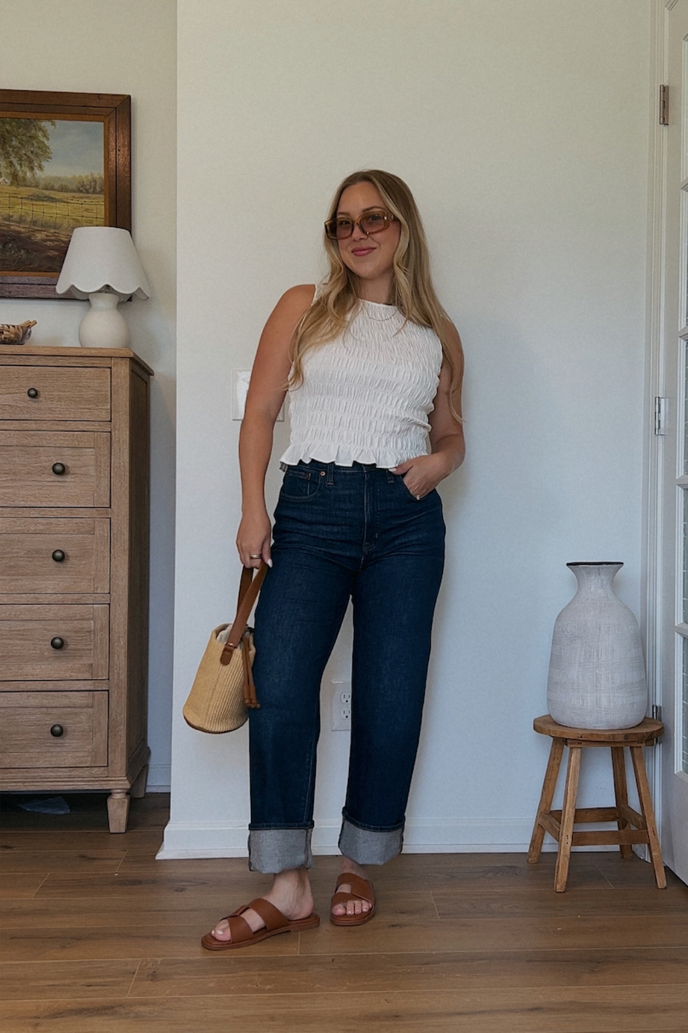 A cute casual summer look all from Amazon! #amazonprimeday Amazon prime day


Summer outfit, country concert outfit, denim, coastal style, European outfit, beachy style, amazon fashion finds, bucket bag, beach bag, tote, sandals, jeans, accessories 

#LTKSeasonal #LTKShoeCrush #LTKSaleAlert