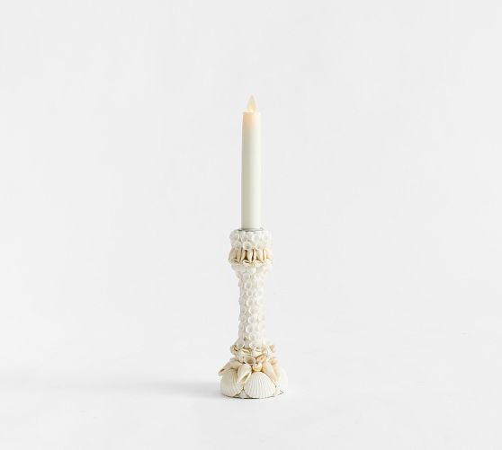 Mira Shell Candle Holder | Pottery Barn (US)