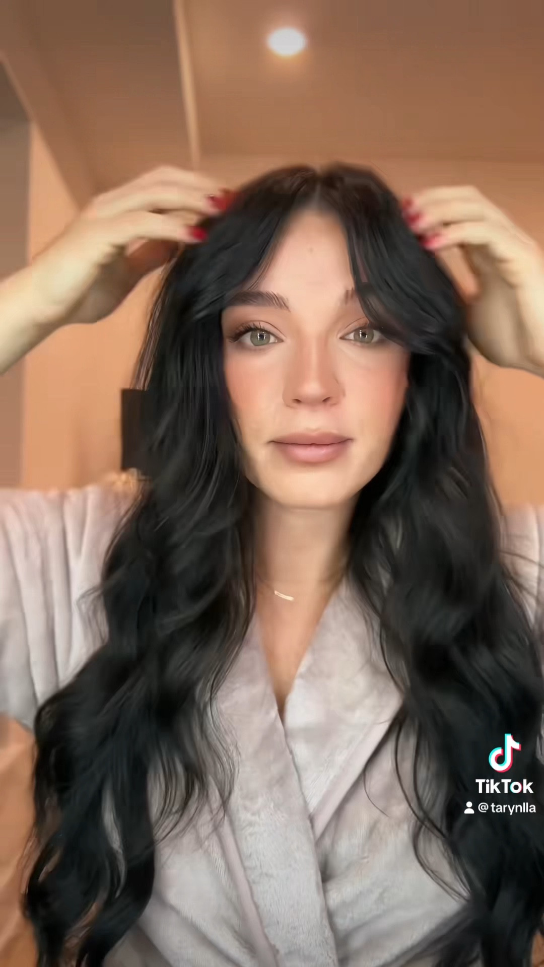 Cutting and styling curtain bangs

#LTKstyletip #LTKVideo #LTKbeauty