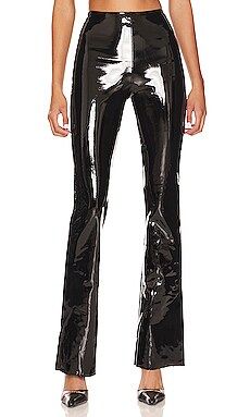 Faux Leather Pant in Black | Revolve Clothing (Global)