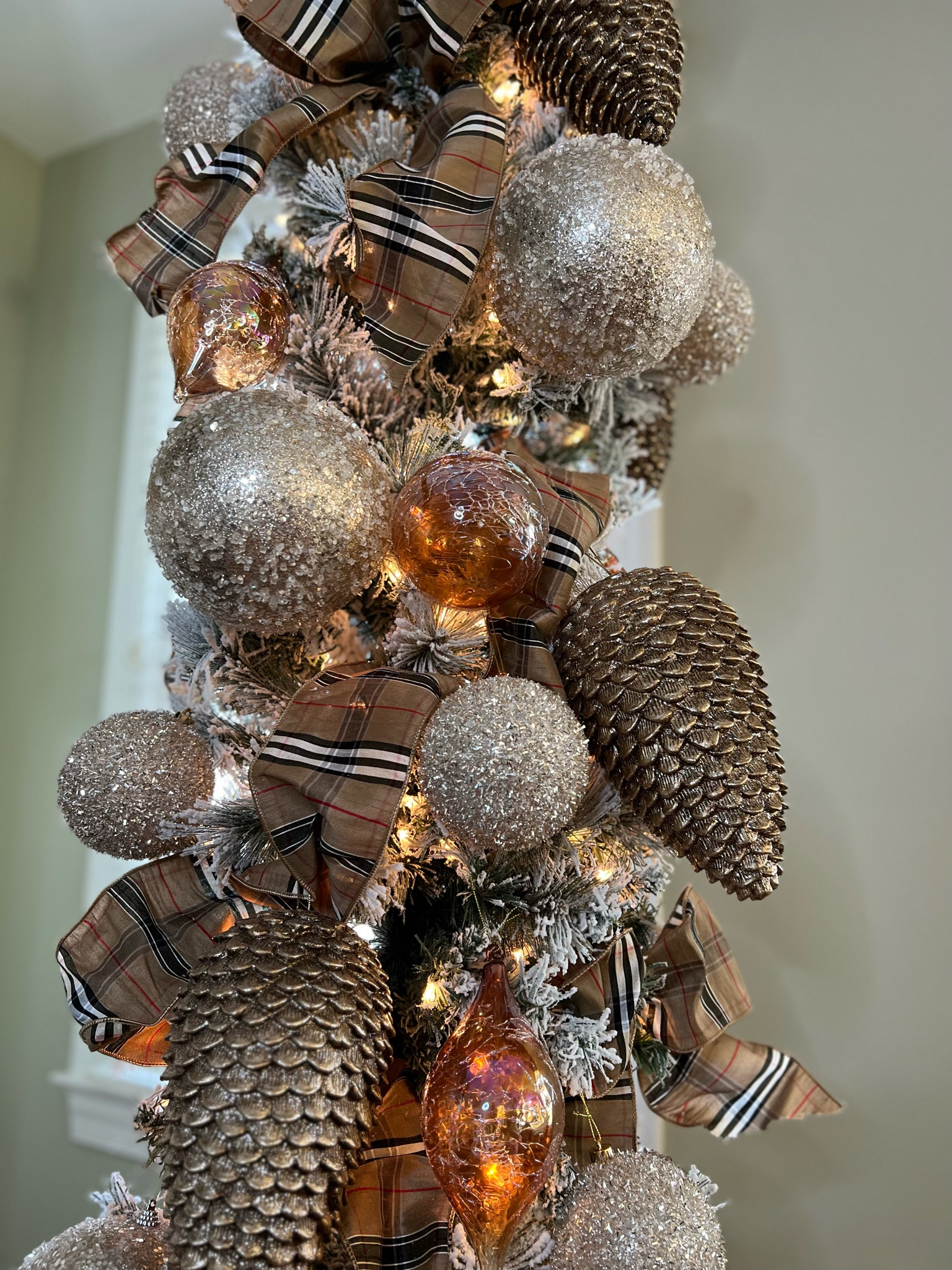 My bedroom Christmas tree 🎄
Christmas, Christmas decor, Christmas decorations, holiday decor, tree, fake tree, artificial tree, flocked tree, Christmas ribbon, plaid ribbon, ribbon for tree, ornaments, ornament, tinsel, bows, jumbo ornaments, tartan ribbon

#LTKSeasonal #LTKhome #LTKHoliday