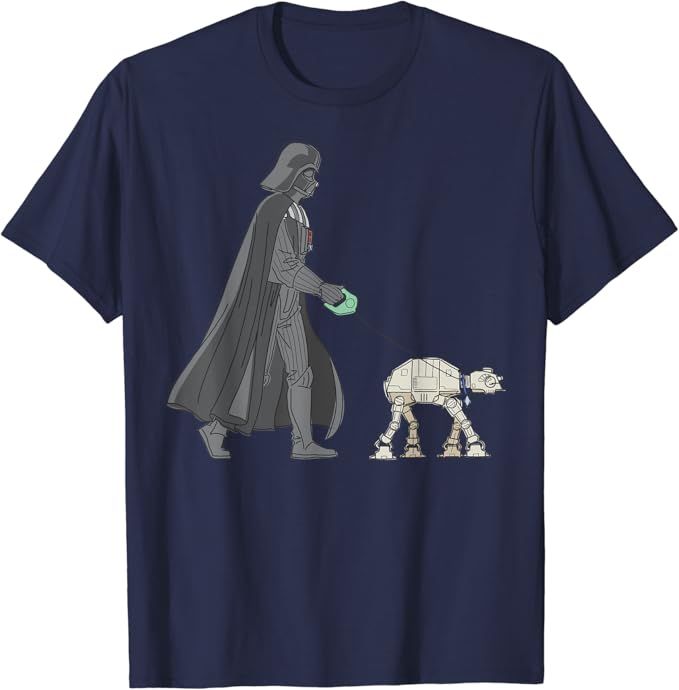 Star Wars Darth Vader AT-AT Walker T-Shirt | Amazon (US)