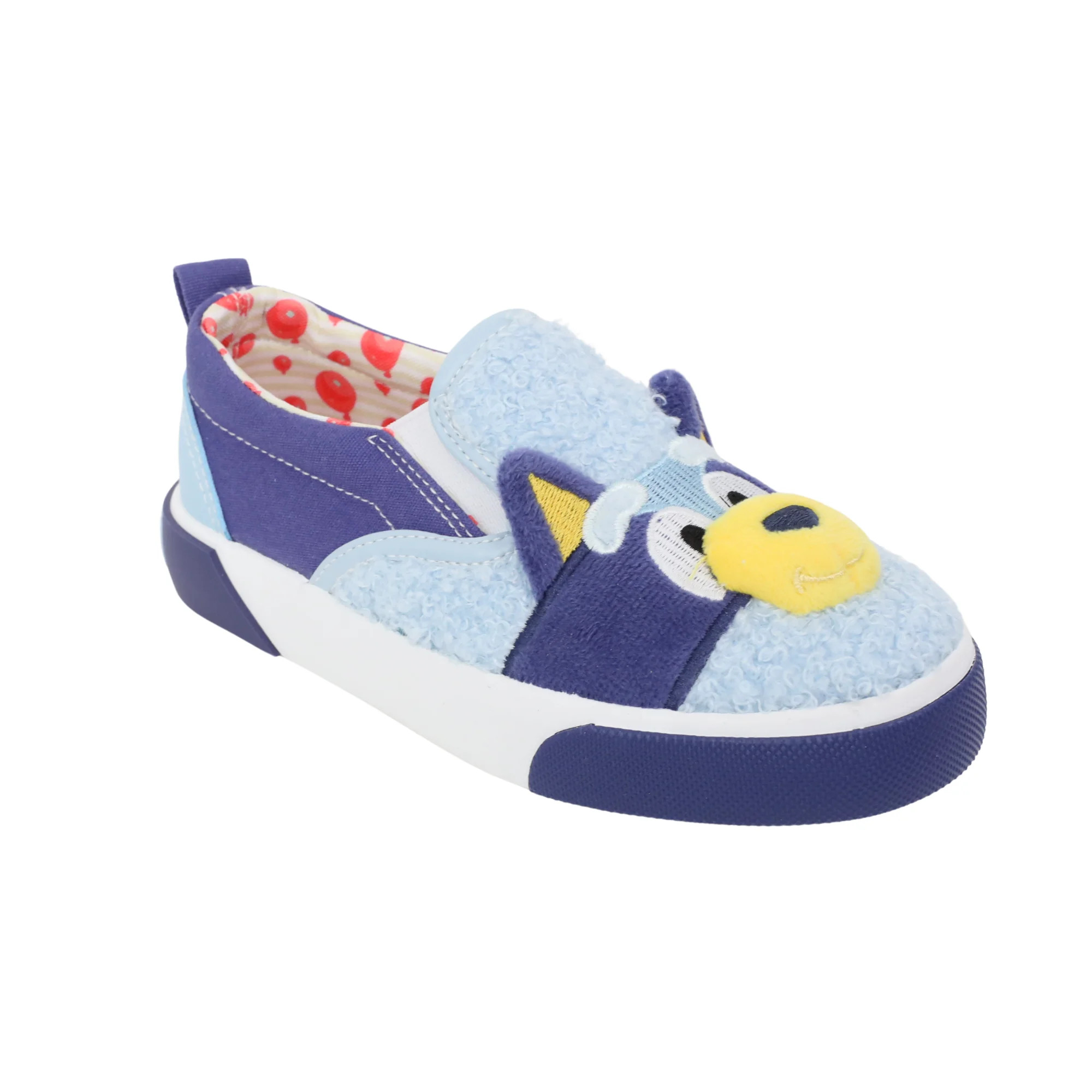 Bluey Toddler Kids Fleece Slip-On Sneakers | Walmart (US)