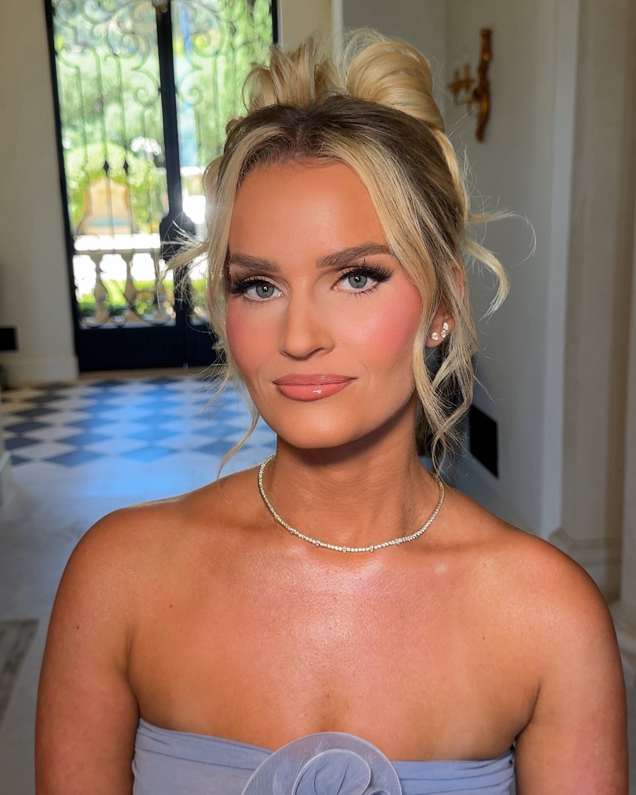 Glam on Courtney for a wedding in Montecito CA 🩷 

#LTKBeauty