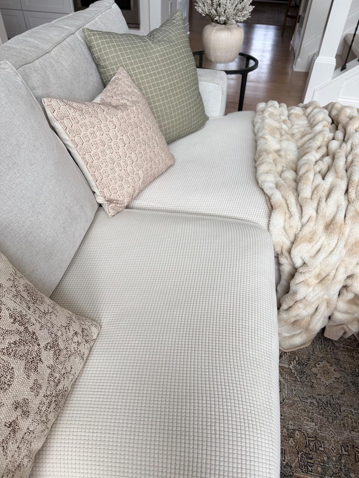 New sofa covers for a new year! So durable and flexible! Great for keeping my living room clean from kiddos!

#LTKHome #LTKmomlife