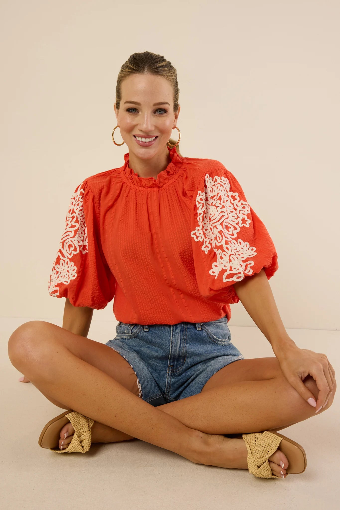 Lane Top- Orange | Avara