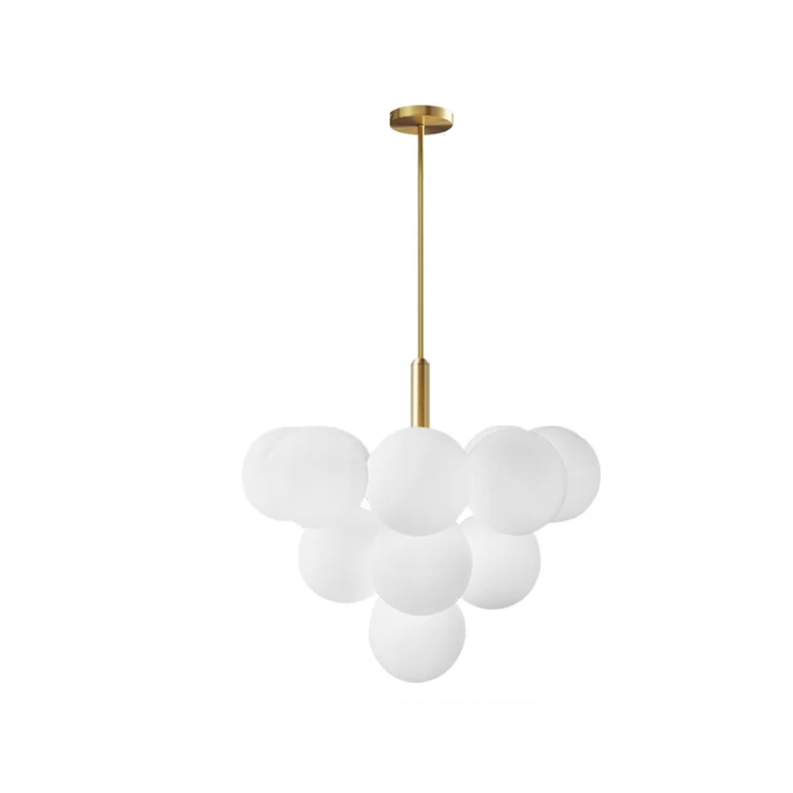 Chandelier, Modern Luxury Glass LED Pendant Lights Compatible with Restaurant Kitchen Room Desks ... | Amazon (US)