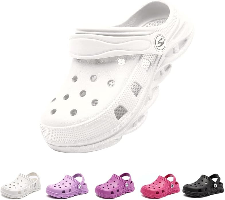 Kids Clogs & Mules for Children Boys and Girls, Slip On Water Shoes Non Slip Summer Sandals for G... | Amazon (UK)