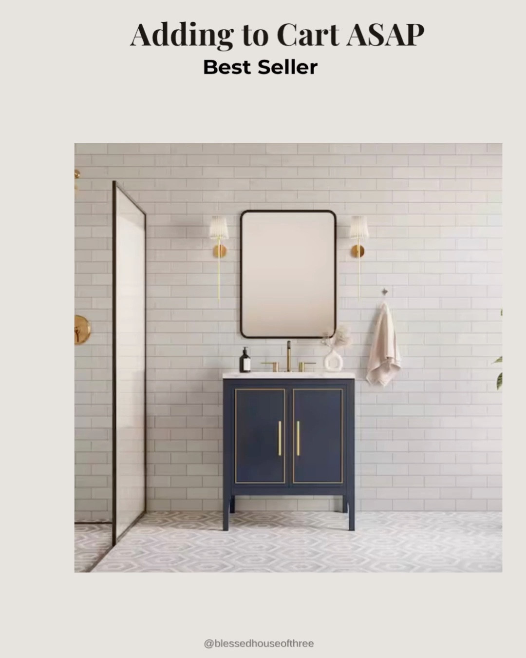 Adding to cart ASAP because this tile looks WAY more expensive than it is. A best seller for a reason — the finish is gorgeous, it elevates any space instantly, and it works beautifully in kitchens, backsplashes, and showers. High-end look, budget-friendly price, and one of my favorite upgrades if you’re renovating or refreshing a space. Save for when you’re ready to upgrade  

high end tile look for less, affordable backsplash tile, kitchen backsplash ideas, bathroom shower tile inspiration, budget friendly home renovation, designer look tile on a budget, peel and stick tile alternative, home renovation finds, bathroom remodel ideas, neutral tile backsplash, modern farmhouse bathroom tile, classic subway tile upgrade, LTK home finds, best seller home decor, affordable home upgrades, luxury look tile for kitchen and bath

#LTKHome