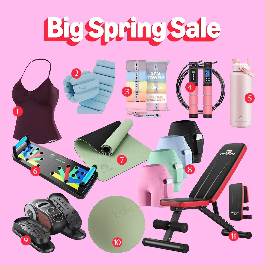The Big Spring Sale on Amazon is here 💪✨—the perfect time to refresh your workout and training essentials. From simple home workout gear to everyday fitness must-haves, these finds make it easier to stay active and consistent.
Whether you’re working out at home or heading to the gym, now’s the best time to upgrade your routine and grab your go-to essentials. Don’t miss the Big Spring Sale on Amazon—save your favorites and stay motivated on your fitness journey 🔥
#LTKSaleAlert #LTKActive #LTKfitnessgoals #AmazonSpringSale #BigSpringSale #WorkoutEssentials #FitnessGear #HomeWorkout #GymLife #ActiveLifestyle #AmazonFinds #FitnessMotivation #WorkoutRoutine #FitLife #StayActive #FitnessGoals #TrainingEssentials #TrendingNow 

 