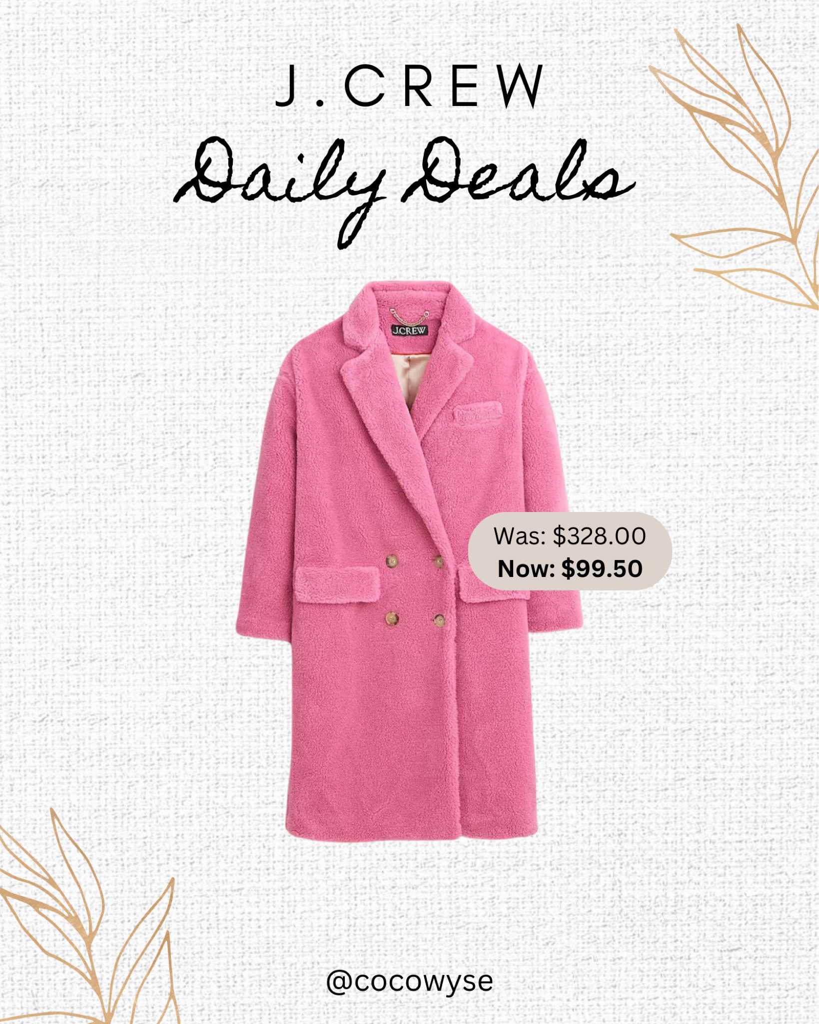 J.Crew Daily Deal!

#LTKSeasonal #LTKHolidaySale #LTKCyberWeek