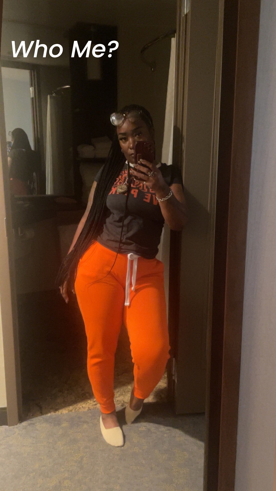 Who Me? Just wearing “PINK” sporty t-shirt (M) paired with joggers from Fashion Nova size L

#LTKU #LTKPetite #LTKActive