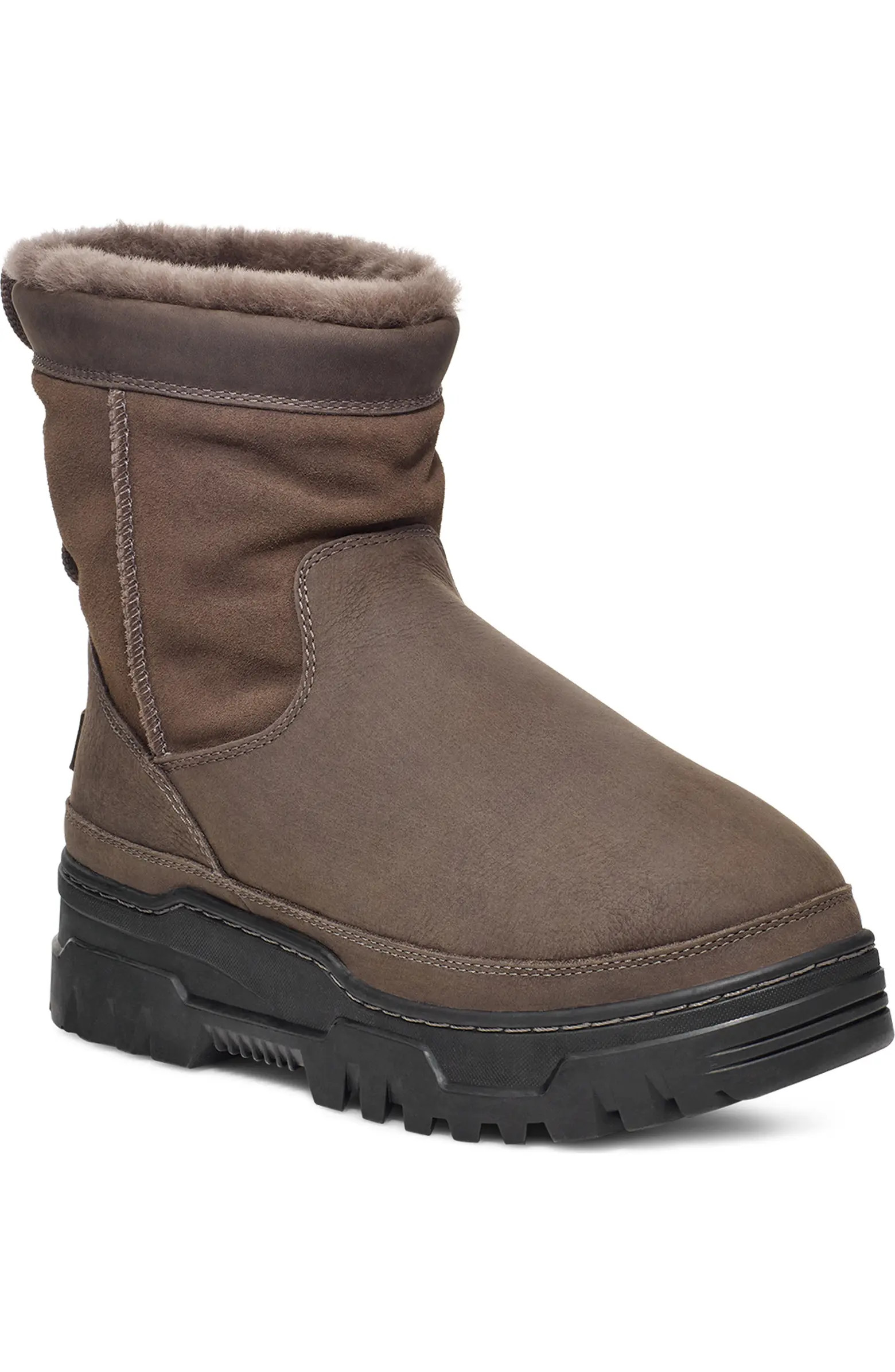 Heritage Trailgazer Waterproof Genuine Shearling & Wool Boot (Men) | Nordstrom