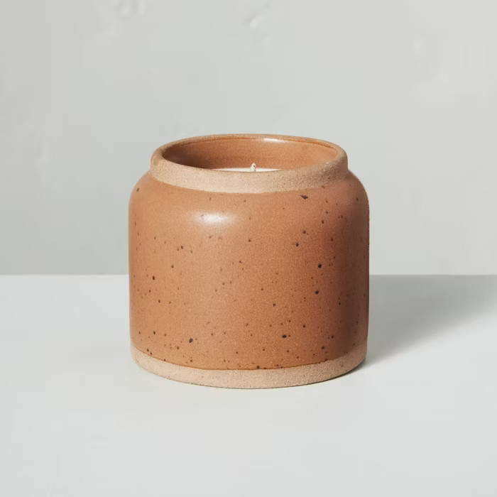 Harvest Spice Speckled Ceramic Seasonal Candle - Hearth & Hand™ with Magnolia | Target