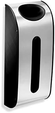 simplehuman Wall Mount Grocery Bag Dispenser, Brushed Stainless Steel | Amazon (US)